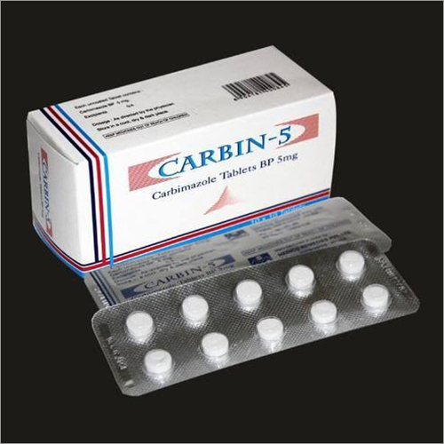 5 MG Carbimazole Tablets BP