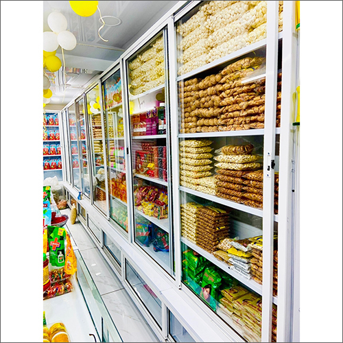 Glass Door Storage Racks