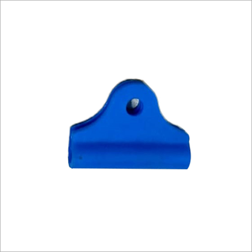 Plastic Lock Clip - Plastic, Blue, Power Coating | Industrial Application, Durable Design for Reliable Functionality