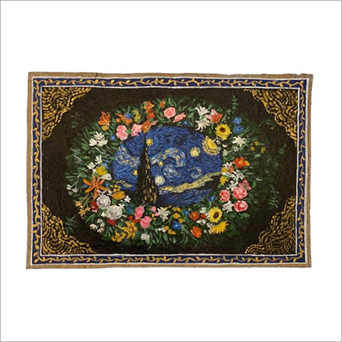 Hand Painted Floor Mat