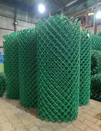 PVC Coated Chain Link Fence Mesh