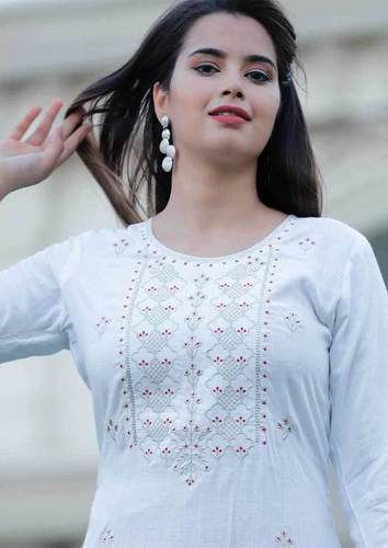 Fancy Rayon Kurtis Catalogue Set Garment