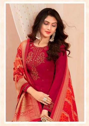 Bandhej Swarovski Work Salwar Suit Set