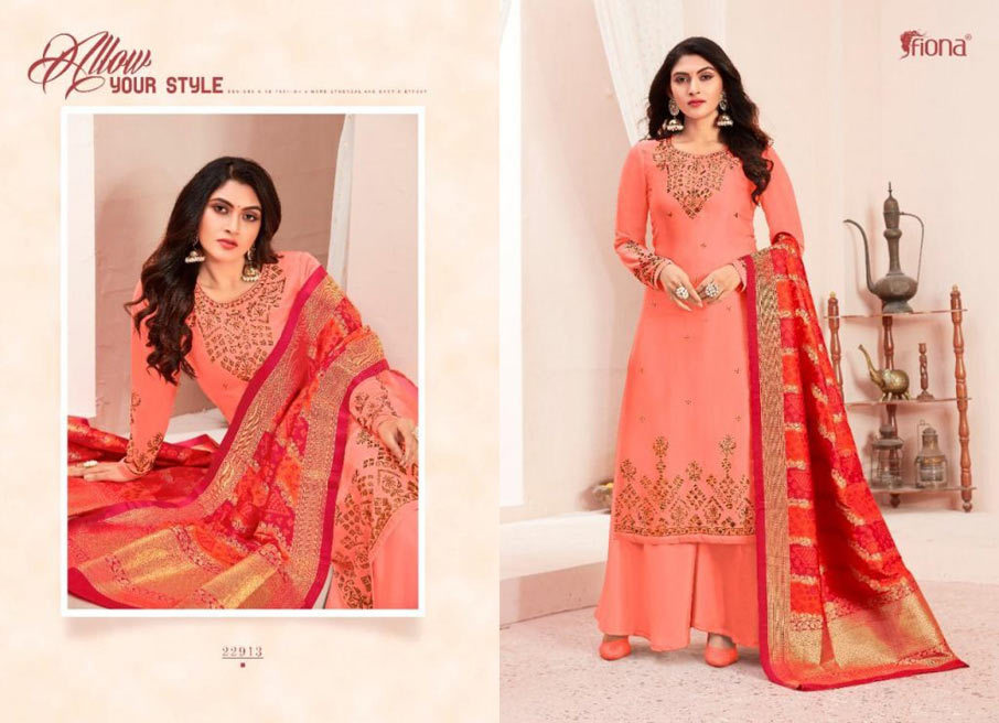 Bandhej Swarovski Work Salwar Suit Set