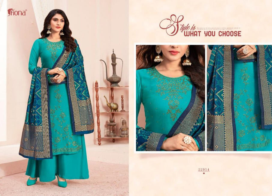 Bandhej Swarovski Work Salwar Suit Set