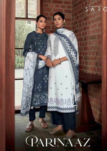 Parinaaz Bemberg Dupatta Salwar Suits Catalogue