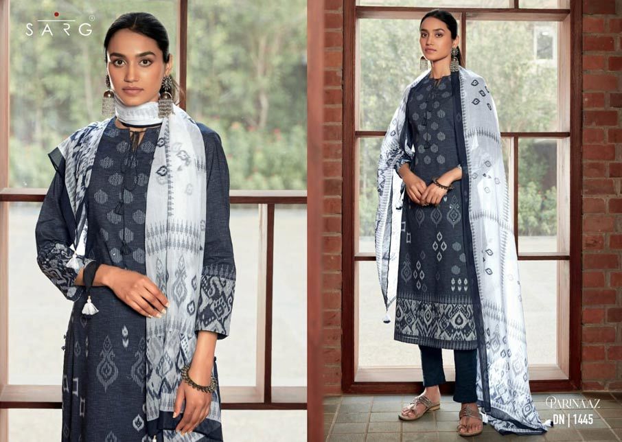 Parinaaz Bemberg Dupatta Salwar Suits Catalogue