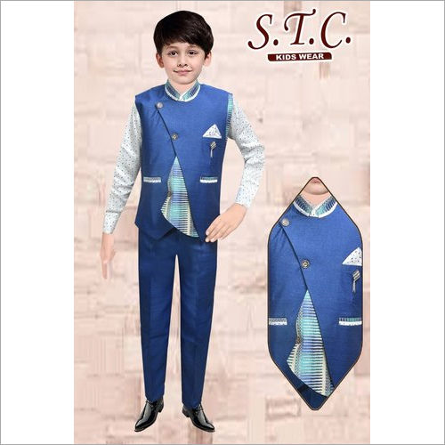 Boys Designer Coat Suit Age Group: Kids