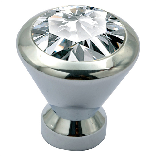 Aluminium Champion Crystal Knob