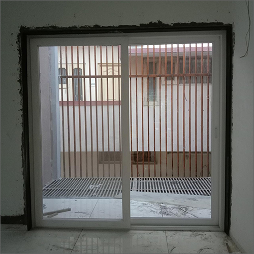 White Sliding Door