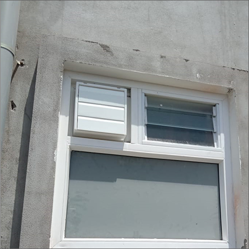 White Upvc Ventilation Window
