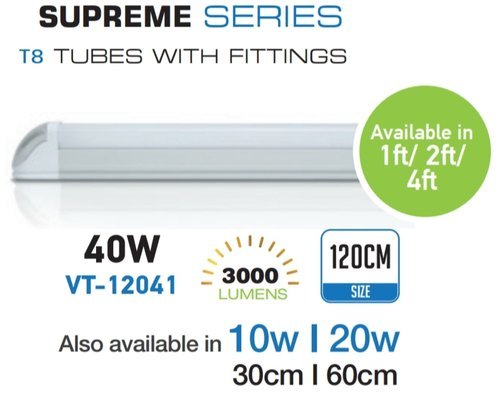 V-TAC 4 Feet 22 Watt LED Tube Light