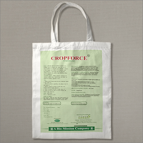 White Bag Mockup Cropforce