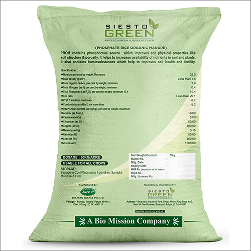 Phosphate Rich Organic Manure
