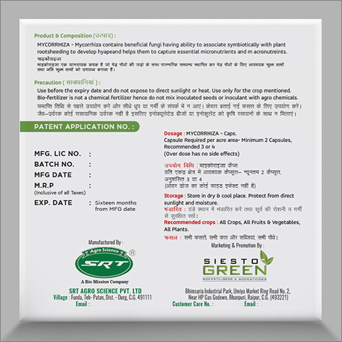 Plant Nutrition Soil Application