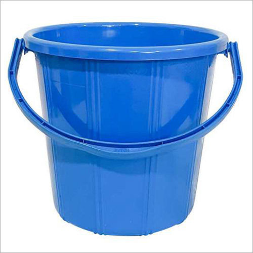 Blue Plastic Bucket