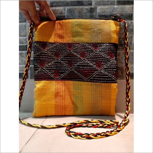 Twisted Cotton Side Bag