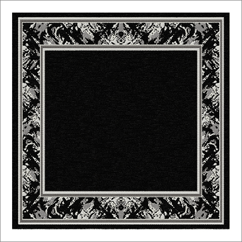 Black Color Chenille Cushion Cover