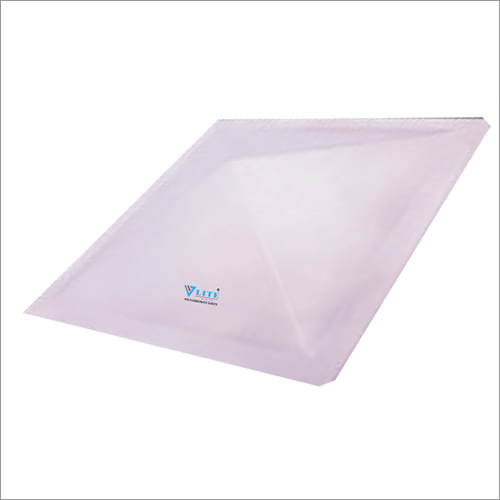 White Polycarbonate Pyramid