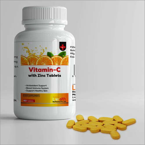 Vitamin C Plus  Zinc Tablets Recommended For: Adults
