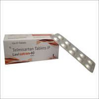 Telmisartan Tablets Ip - 40 Mg | Prescription Treatment For High Blood Pressure, Suitable For Adults, Stored At Room Temperature