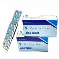 50 MG Zinc Acetate Tablets