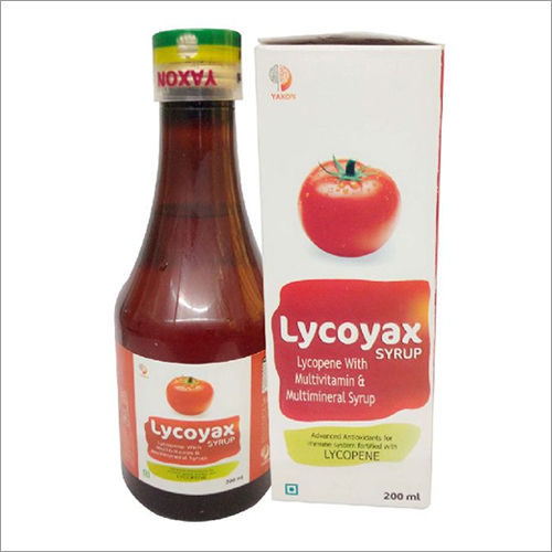 Lycopene With Multivitamins And Multiminerals Syrup General Medicines