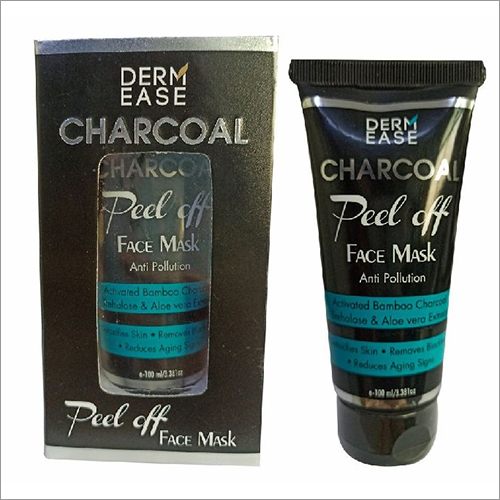 Charcoal Peel Off Face Mask Color Code: Gray