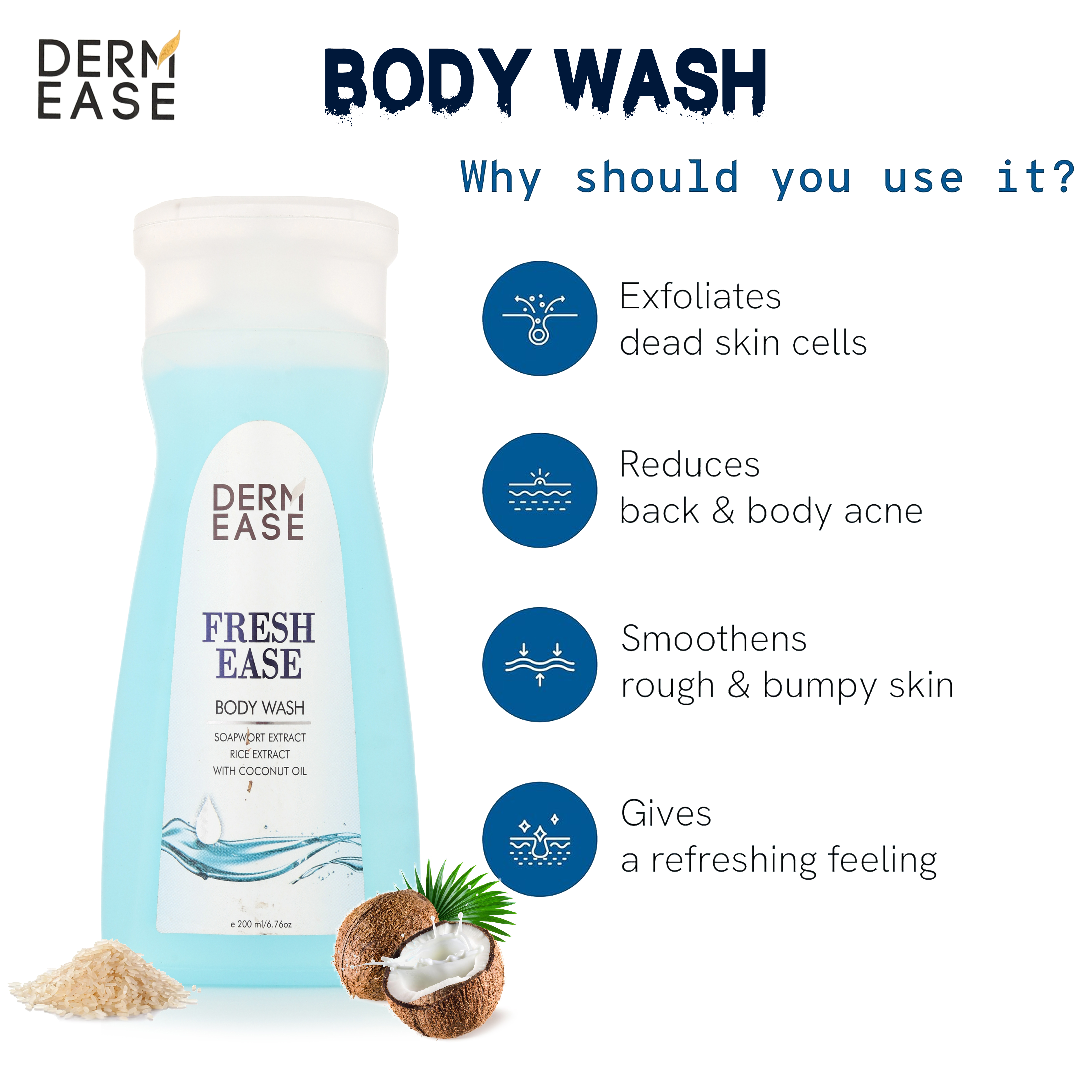 Body Wash Color Code: Blue