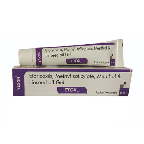 Etoricoxib Methyl Salicylate Menthol And Linseed Oil Gel