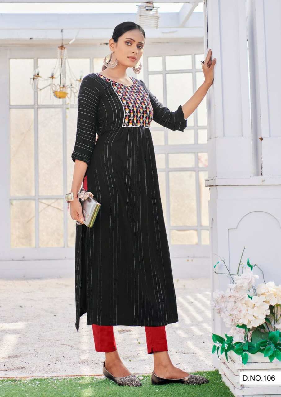 Soul Mate Vol 3 Rayon Kurti Catalogue Set