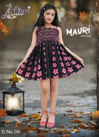 Kids Western Frock