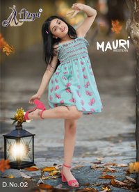 Kids Western Frock