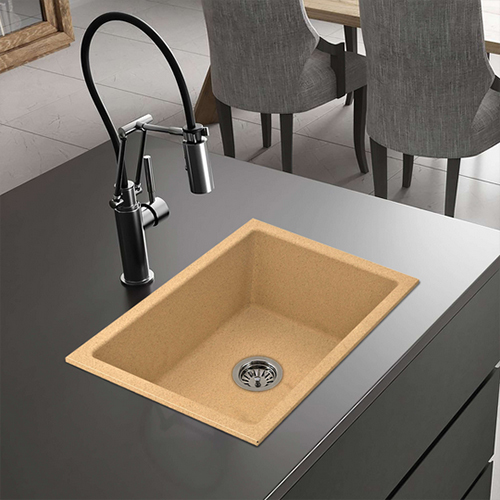 Aqua Small Aeroma Quartz Kitchen Sink