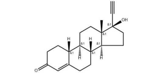 NORETHISTERONE  (norethindrone) CAS No.:68-22-4