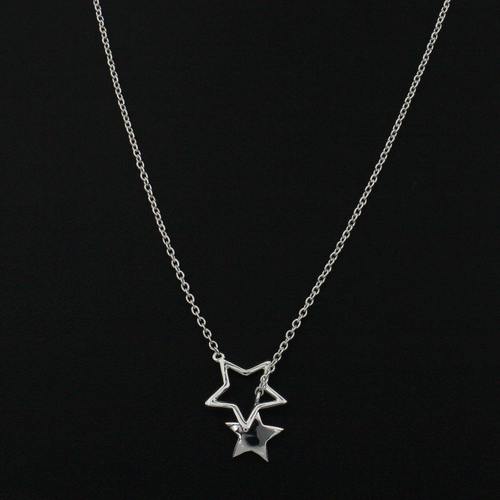 Star Lariart Silver Necklace