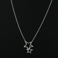 Star Lariart Silver Necklace
