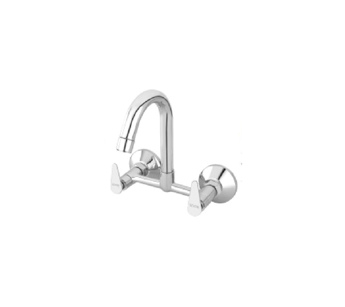 sink mixer with regular swinging spout