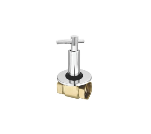 Brass Flush cock 25mm