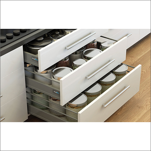 Glossy Grey Round Pipe Tandem Box