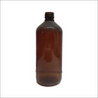 500ml Screw Cap Amber Pet Bottle