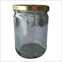 500ml Transparent Round Glass Jar