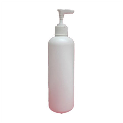 500ml White Round  HDPE Shampoo Bottle 