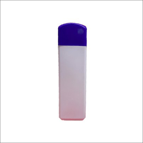 100gm Square White And Blue Dusting Powder Container