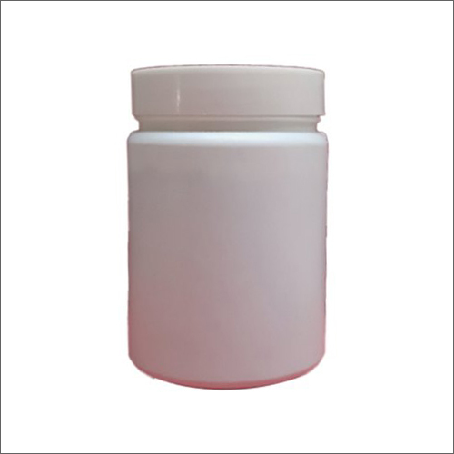 100gm White Flat Churna Bottle