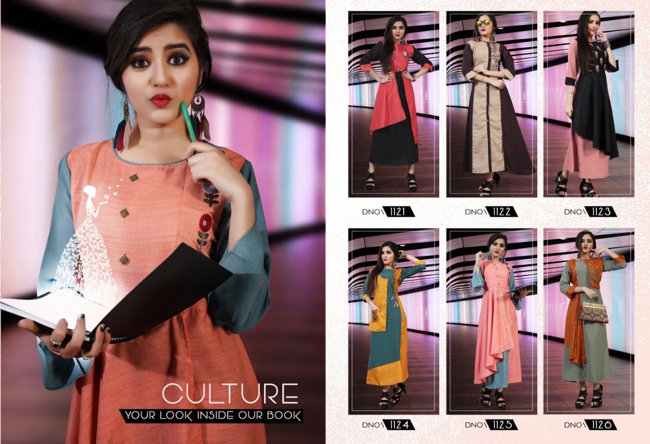 Tecno Tanish Fashion Jentelmen Reflax Wholesale Kurti