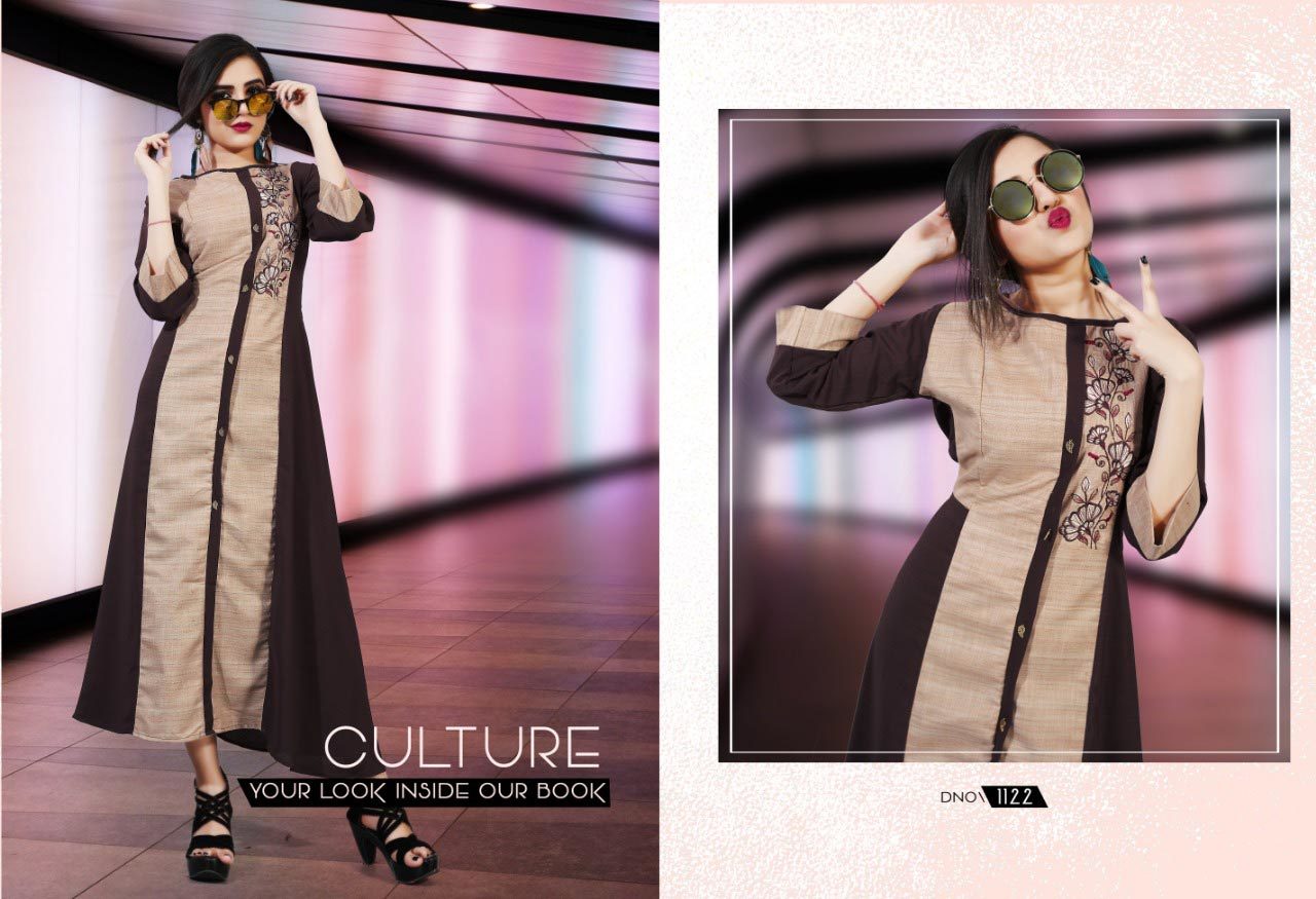 Tecno Tanish Fashion Jentelmen Reflax Wholesale Kurti