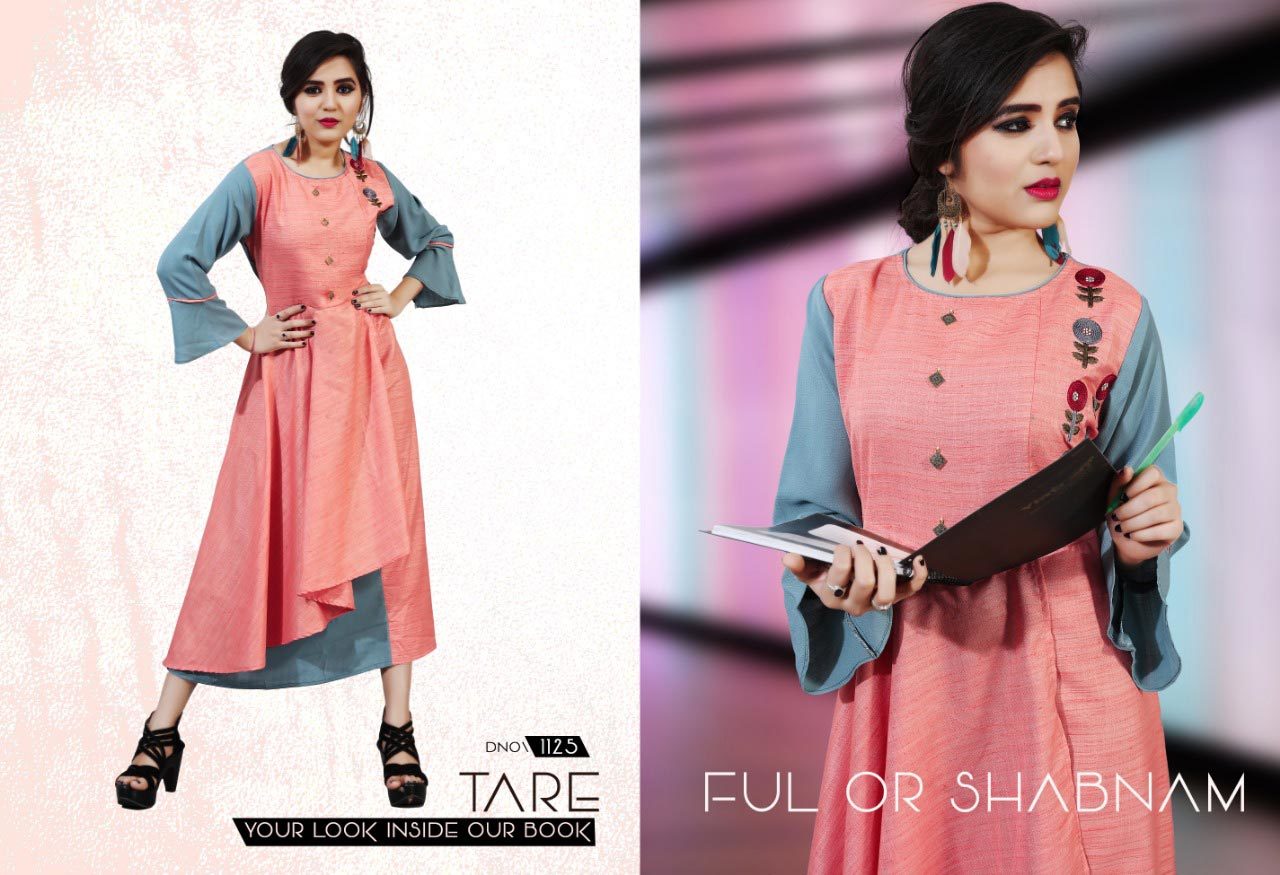 Tecno Tanish Fashion Jentelmen Reflax Wholesale Kurti