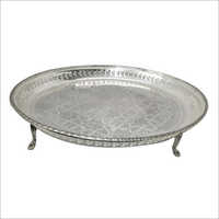 25cm Nickel Plated Brass Chafing Dish