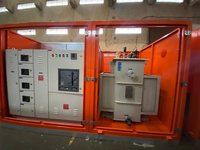 Compact Substation Transformer - High Efficiency Copper Winding, Durable Steel Enclosure, Compact Design With Enhanced Cooling